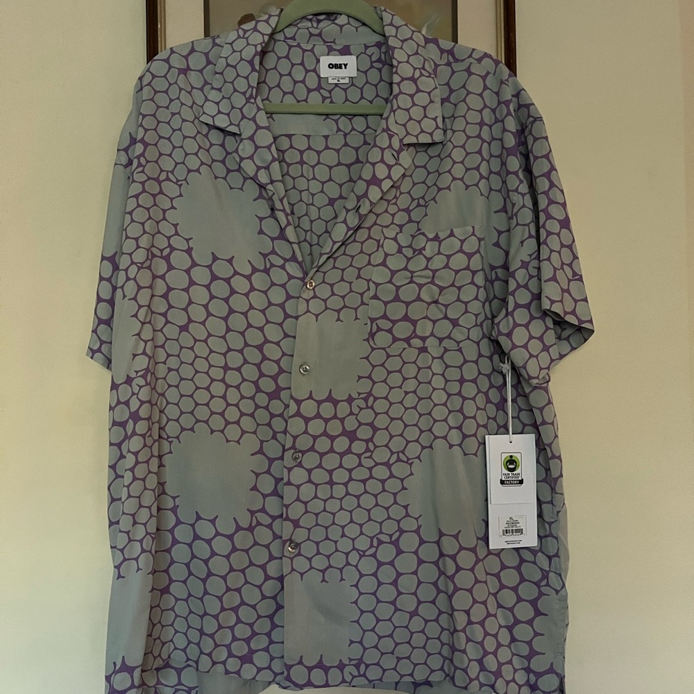 Obey Men’s Button Down - image 1